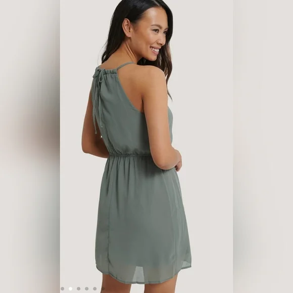 REVOLVE Green Mini Dress - Picture 2 of 5